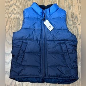 Baby GAP Ombré Blue Toddler Vest 2T